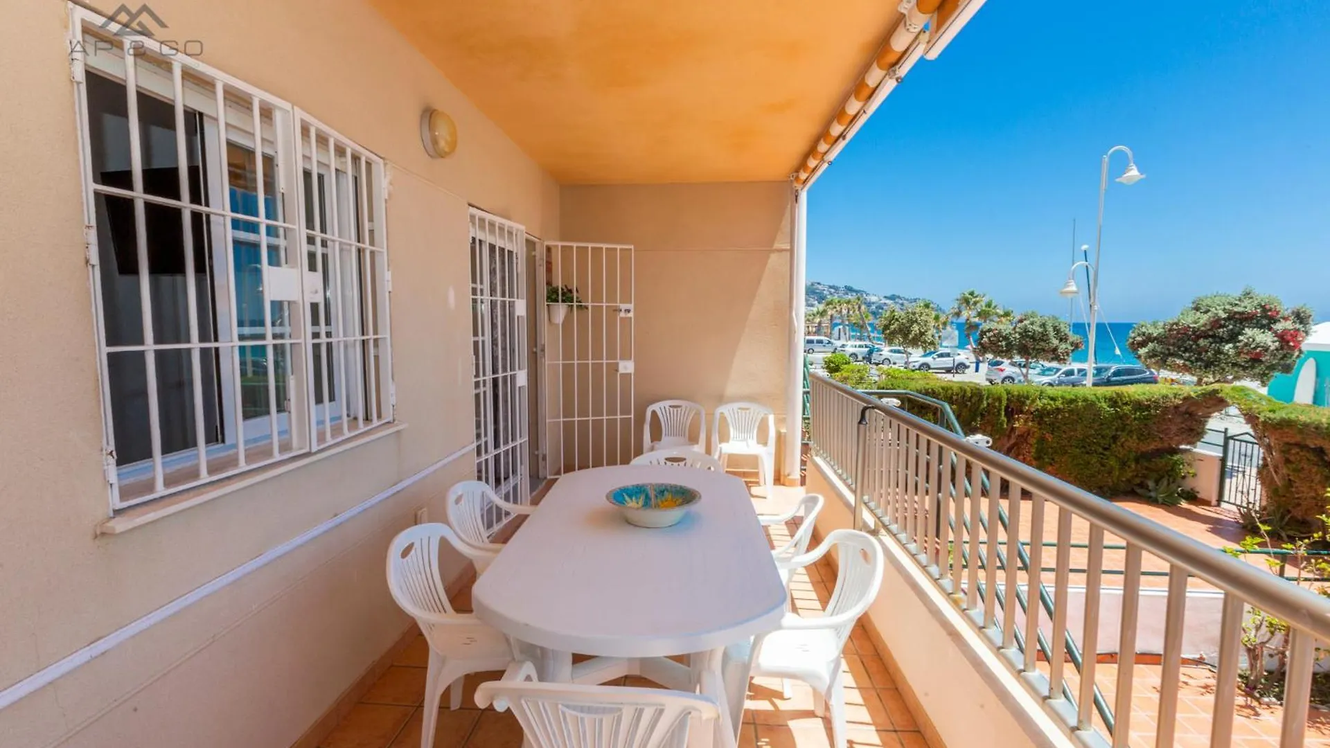 شقة Smart Terrace Beachfront Seaviews لا هيرادورا إسبانيا